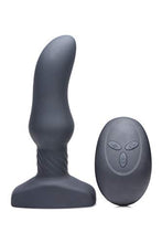 Load image into Gallery viewer, Lynx Slim Curved Anal Plug with Rotating Beads - Black
