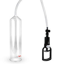 Load image into Gallery viewer, LeLuv Vacuum Pump Easyop Clear 2 Inch Diameter x 9 Inch Length Cylinder Tgrip Handle Clear Kink-Resistant Hose
