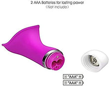 Load image into Gallery viewer, 2 in 1 Sex Toys Clitoral Stimulator Licking G-spot Nipple Vibrator Dildo, 10 Frequency Sucking Toy Licking Tongue Stimulator Clitoral Vibration Adult Vibrator Masturbation Toy Female Pleasure
