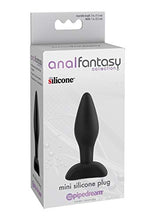 Load image into Gallery viewer, Nasswalk Anal Fantasy Mini Silicone Plug Kit, 3 Inch, Black
