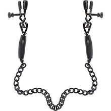 Load image into Gallery viewer, Fetish Fantasy Adjustable Nipple Chain Clamps
