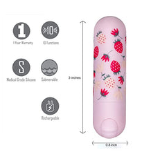 Load image into Gallery viewer, BARI Rechargeable Silicone Bullet Clitoral Vibrator Sex Toy Massage Stick
