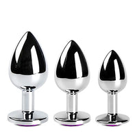 BeHorny Butt Plug Set Premium Grade Triple Plug Set of 3