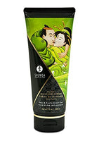 Shunga Kissable Massage Cream, Pear and Exotic Green Tea, 7 Fluid Ounce