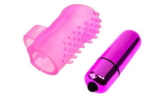 Load image into Gallery viewer, Finger Vibrator Bundled with 1/2 Ounce Tube of Wet Wow Clitoral Arousal Gel
