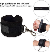 Load image into Gallery viewer, Sexy Straps for Couples Bed Restraints Bondaged Kit Sex Adults Restraint King Queen Bed with Handcuffs Toys Bondaged Restraints for Women Kit Ties Wrist and Ankle Adult Toys Set Yoga Sweater E3
