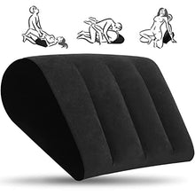 Load image into Gallery viewer, Sex Position Pillow for Adults Sex Inflatable Pillow Sex Furniture for Adult Couples Sex Position for Deeper Position Support Pillow Sex Toy for Couples (1black)
