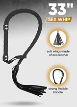 Load image into Gallery viewer, RIDIN Horse Sex Whip - Whip for Sex Play - Leather Sex Flogger BDSM - Spanking Sex Flogger
