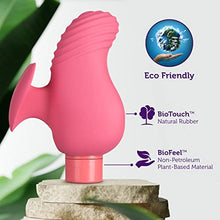 Load image into Gallery viewer, Blush Gaia Eco Love Plant-Based 3&quot; Waterproof Multifunction Powerful Vibrator in Coral Sustainably Made of BioTouch &amp; BioFeel Worlds First Plant Based Vibe for Vagina Anal Play Adult Sex Toy Couples
