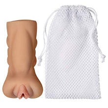 Load image into Gallery viewer, Cloud 9 Novelties Pocket Pussy Stroker Masturbator &amp; Drying Bag (Tan)
