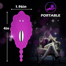 Load image into Gallery viewer, Wearable Thrust G-spot Vibrator Sex Toys Clitoris Stimulator for Women with 10 Vibration Modes 2 in 1 Clitoris G-spot Anal Butterfly Vibrating Panty Sex Stimulator for Panties Adult Toys
