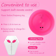 Load image into Gallery viewer, BFMODFAF Wireless Nipple Vibrator Massager, Nipple Stimulator, Teaser with Remote Control for Female Sex Toys (Rose)
