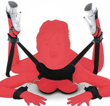 Load image into Gallery viewer, Bed Tied Restraints Sex for Adult Couple Bed Restraints Sex Adult Bondaged Adjustable Hand and Ankle 4 Cuff Bed Bondaged Restraints Kit for Women Men SM Toys Sex Bed Adult Set Women&#39;s Hoodies D2
