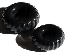 Load image into Gallery viewer, TruckT 2 Piece Cock Ring - Cockring Set by Oxballs (Black)
