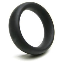 Load image into Gallery viewer, Heart 2 Heart Cock Ring - Silicone - Mega - Black
