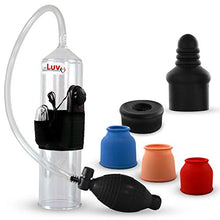 Load image into Gallery viewer, Bundle of 6 Items: Vibrating Handop Ball Grip Vacuum Pump with Red, Blue, Flesh, Black and Septum Sleeve
