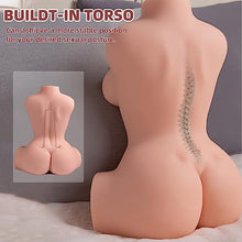 Load image into Gallery viewer, 18.7LB Sex Dolls for Men,Lifelike Sex Doll Male Masturbator with Vaginal Anal Super Soft Boobs Realistic Big Butt Pocket Pussy Ass, Sexy Female Torso Adult Love Doll Sex Toys for Men Pleasure
