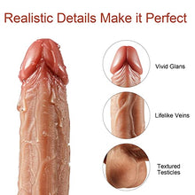 Load image into Gallery viewer, 8.5&quot; Thrusting Realistic Dildo Vibrator Sex Toy for Women, Eupher 6M Remote Heating &amp; Vibrating Dildo for G Spot Clitoral Anal Stimulator, 3 Thrusts &amp; Rotations 9 Vibrations Silicone Suction Cup Dildo
