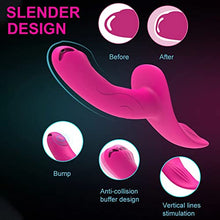 Load image into Gallery viewer, TINMICO Strapless Wearable Dildo Vibrator for Women, Female Double Vibrating G Spot Stimulator Adult Sex Toys for Men Couples, Remote Control Double Ended Vibrator
