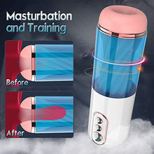 Load image into Gallery viewer, MaleMasturbatorsPocketPussyHandsFree-AutomaticSuckingAdultSexToysforMen,3DRealisticTextured,with3VacuumSuctionStroker&amp;5Vibration 9O0W
