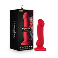 Impressions Las Vegas Realistic Vibrating Dildo - Powerful Rumbly 10 Function Vibration - Suction Cup for Hands Free Play and Harness Compatible - Waterproof Magnetic Charging - Sex Toy for Him Her