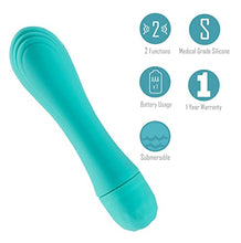 Load image into Gallery viewer, Laney 2-Speed Waterproof Silicone Coat Mini-Vibe Sex Toy
