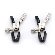 Load image into Gallery viewer, 2023 New Nipple Clamps, Electric Shock Nipple Clamps,Adjustable Current Level Electric Nipple Clamps, Female Sex Pleasure Devices (1pcs)
