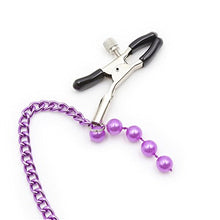 Load image into Gallery viewer, Bondage Under Bed Restraint Kit SM Sex Toy Leather Paddle Hand Spanking Paddle Hand Slapper with Nipple Clamps Chain Nipple Clips Nipple Jewelry Nipple Toys
