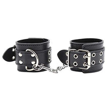 Load image into Gallery viewer, Milisten Wrist Ankle Cuffs PU BDSM Bondage Exotic Restraints Toy for Adults (Ankle Cuffs)
