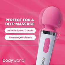 Load image into Gallery viewer, Bodywand Multi Function Massager | Handheld Personal Massager for Women | Vibrating Wand for Her Pleasure | Adult Sex Toys for Couples | Sex Toy | Cordless USB Charging | Waterproof Massager
