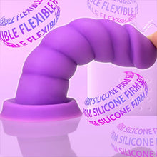 Load image into Gallery viewer, MEBAULT Realistic Dildo 5.51 inch Twisted Anal Dildo Butt Plug with Suction Cup &amp; Lifelike Glans G-spot Dong Fake Penis for Men Women Vaginal Anal Masturbation
