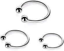 Load image into Gallery viewer, Imperia 18+ Adults Only Sex Toys Collection Cock Rings Stainless Steel Penis Rings Glans Ring Rings Adult Sex Toys Set (2 Joy Balls, 32+35+40MM)
