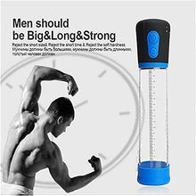 Load image into Gallery viewer, Men&#39;s Vacuum Pump Enhancement Pump Men&#39;s Enhancement Growth Pump Pen ~ Powerful Suction Belt Vacuum Pump for Men&#39;s Home ~ Men&#39;s Underpants Pleasure Toy
