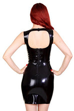 Load image into Gallery viewer, Clothing Latex Candice Mini Dress - Fetish - Black (Black, X-Small)
