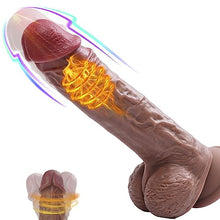 Load image into Gallery viewer, Thrusting Vibrator Dildo with Heating - 8.7&quot; Realistic G Spot Vibrators Clitoral Anal Stimulator with 8 Vibrating Pleasure Modes with Strong Suction Cup Base, Adult Sex Toy &amp; Games for Women Couple
