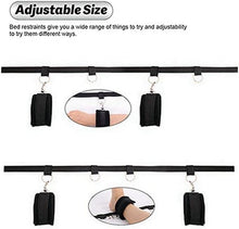 Load image into Gallery viewer, BMINK Adult Couples&#39; Sex Swing, Restraint Sex Door Sex Handcuffs and Restraints King or Queen Bed Wrist Ankle Cuffs Tight Bed Restraints Wrist Straps Restraints
