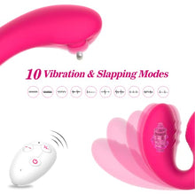 Load image into Gallery viewer, G Spot Clitoral Vibrator for Women and Lesbian-Remote Control Double Ended Strapless Dildo with 10 Flapping&amp;Vibrating Modes ,Waterproof Clitoral Stimulator Versatile Adult Sex Toy
