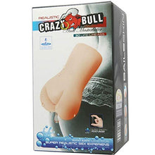 Load image into Gallery viewer, Crazy Bull No Lube Masturbator Sleeve - Realistic Anal Skin-Like Texture
