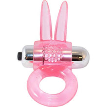 Load image into Gallery viewer, SI Novelties Ribbidy Rabbit Vibrating Cock Ring (Pink)
