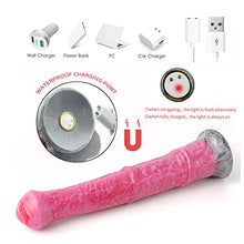 Load image into Gallery viewer, longsafe Extra Long 11.5inches Dildo Vibrator with Shock Function G-Spot Vibrators for Men with 10 Vibration Modes Horse Anal Butt Plug Large XL Animal Horse Penis Sex Toy for Women
