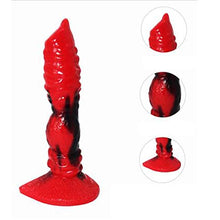 Load image into Gallery viewer, Silicone Made Multi Color Dog Dildo Adult Toy for Women Soft Wolf Animal Style
