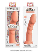 Load image into Gallery viewer, Pipedream Prorducts - Dillio Platinum Collection - Super Eight 8&quot; Platinum Cured Silicone Dildo - Peach
