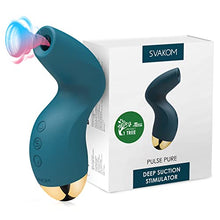 Load image into Gallery viewer, Clitoral Sucking Sex Toy for Woman - SVAKOM Pulse Pure Clit Stimulator Nipples Sucker with 5 Modes 3 Intensity - Rose Toy Personal Massager Vibrator Adult Sensory Toys &amp; Games
