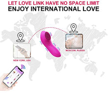 Load image into Gallery viewer, Butterfly Remote Control Panty Wearable Vibrator, Vibrators Adullt/Woman Sex Toys, Discreet Clitoralis Vibrator Womens Bluetooth Consoladores Toy for Couples, Female Waterproof Sexuales (Purple)
