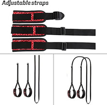 Load image into Gallery viewer, Door Sex Swing-Sling for Couples Adult Six Harness Swivel Ropes Slings for Adult Bedroom Love Hanging Fetish Doorway Belt with Handles Games mjk11
