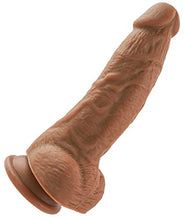 Load image into Gallery viewer, Big Silicone Dildos, 8.1&quot; Soft Elephant Dildo Butt Plugs for Women, Men, Brown
