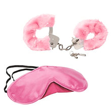 Load image into Gallery viewer, CalExotics CleanTeam SE-2742-04-2 Pleasure Cuffs with Satin Mask,Multi
