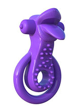 Load image into Gallery viewer, Pipedream Fantasy C-Ringz Lovely Licks Couples Ring Dildo, Purple, 1 Pound
