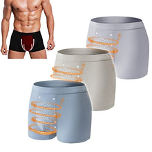 Load image into Gallery viewer, lunhaifi Long Lasting Man Tomarine Male Growth &amp; Hardening Delay &amp; Slimming Underwear,Long Lasting Man Underwear (3Pcs-A,XL)
