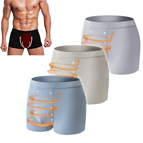 lunhaifi Long Lasting Man Tomarine Male Growth & Hardening Delay & Slimming Underwear,Long Lasting Man Underwear (3Pcs-A,3XL)